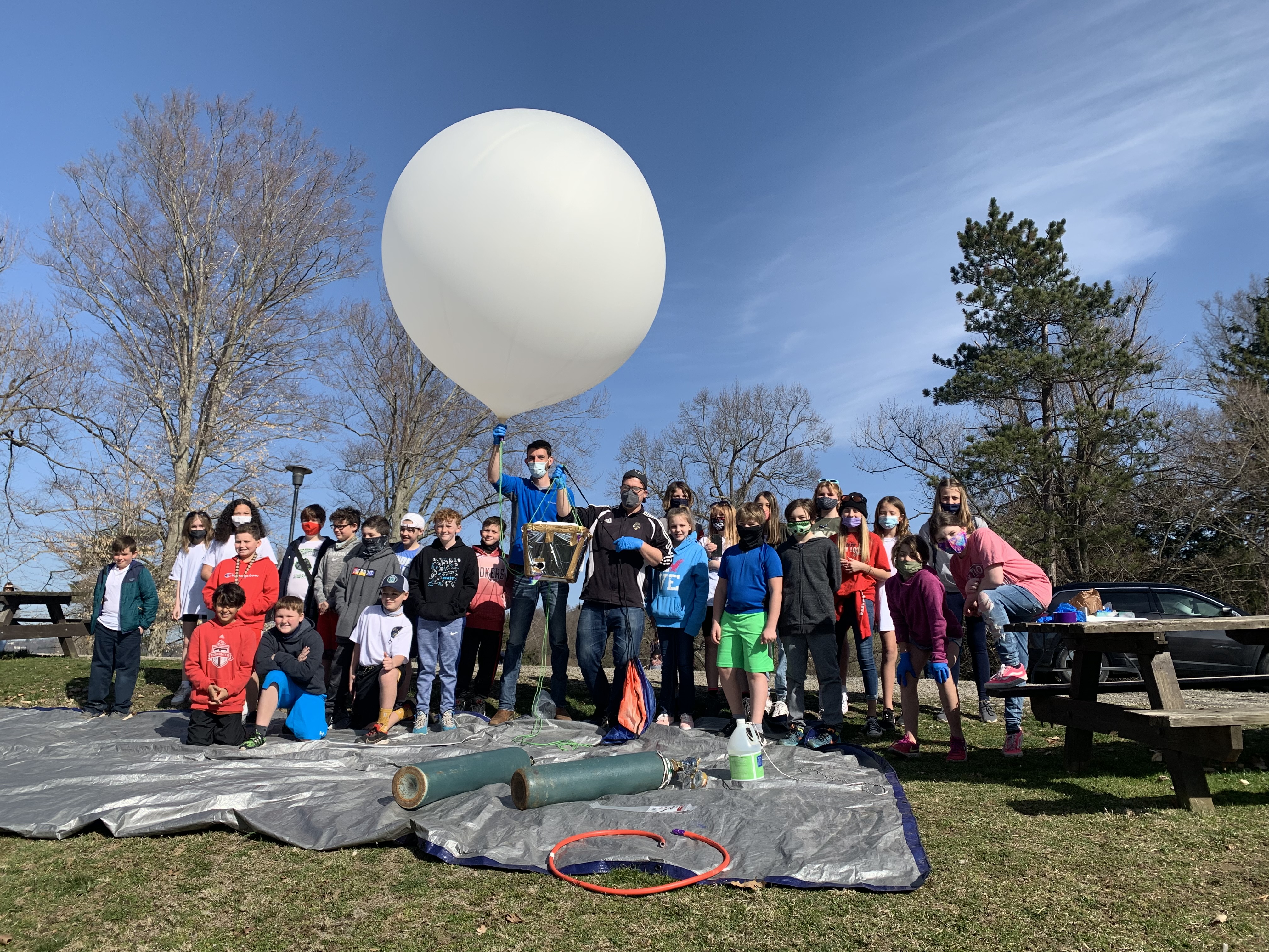 Image for TIME CHANGE: Weather Balloon Launch