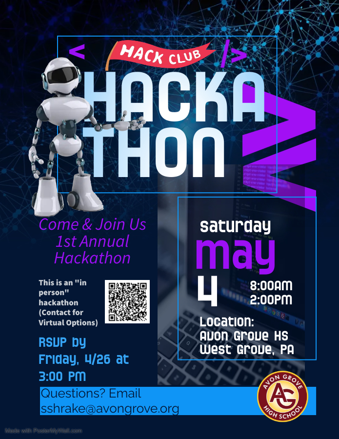 Image for Avon Grove HACK Club: Hackathon