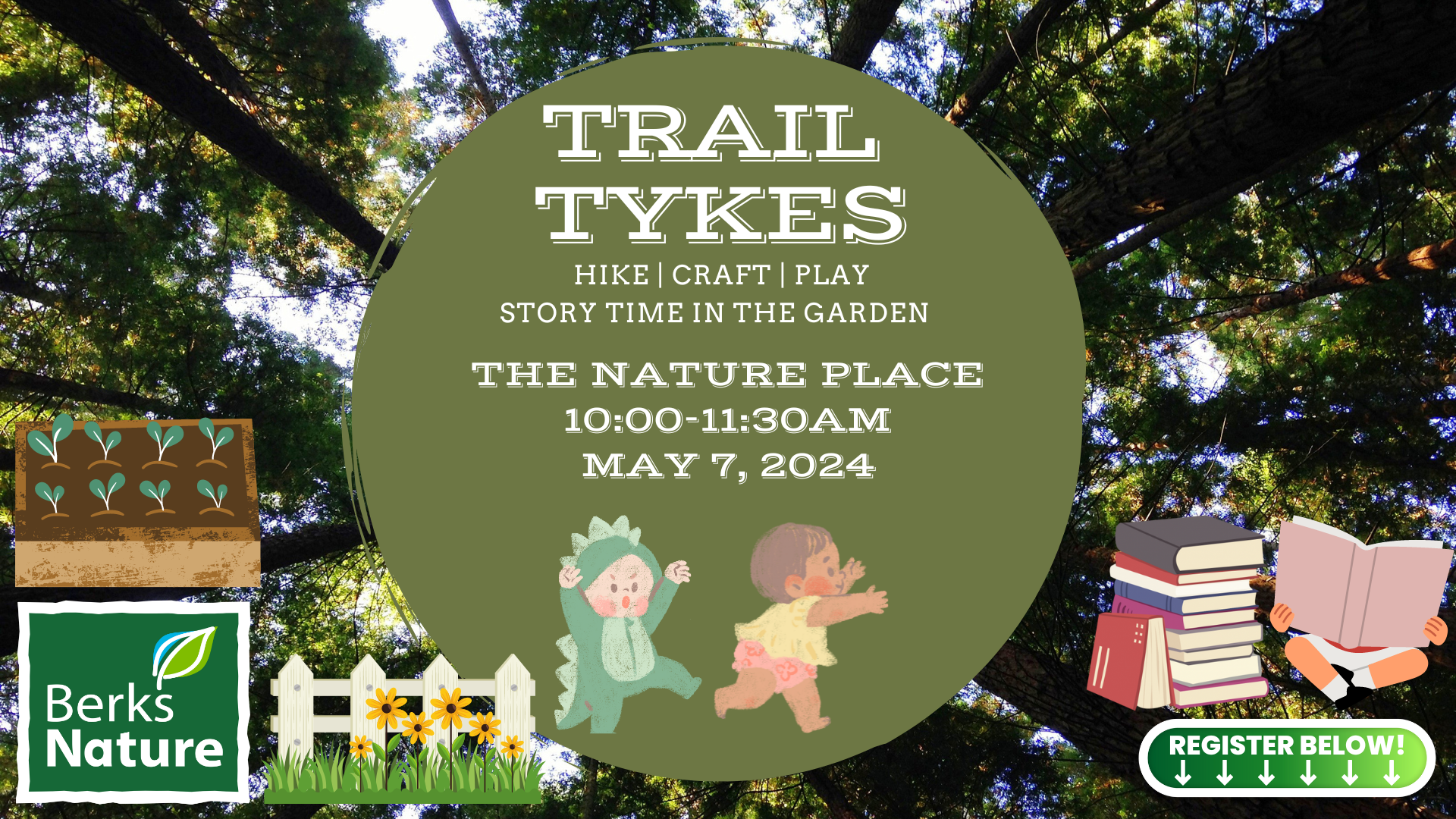 Image for Trail Tykes: Storytime in the Garden