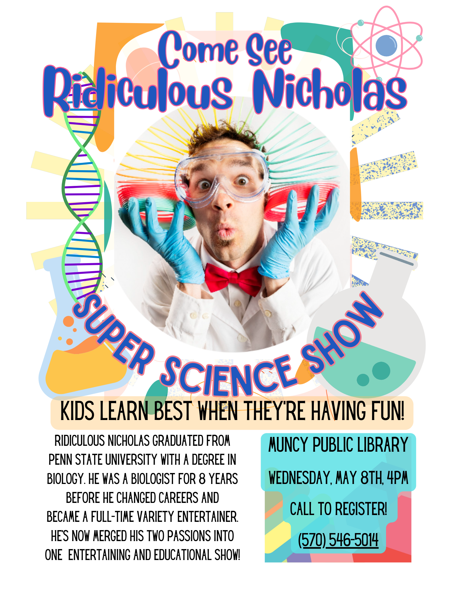 Image for Ridiculous Nicholas Super Science Show