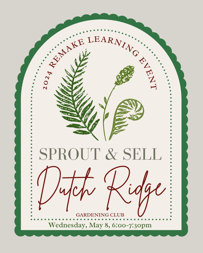 Image for Sprout & Sell: Dutch Ridge Gardening Club Planting, Sampling, and Sale