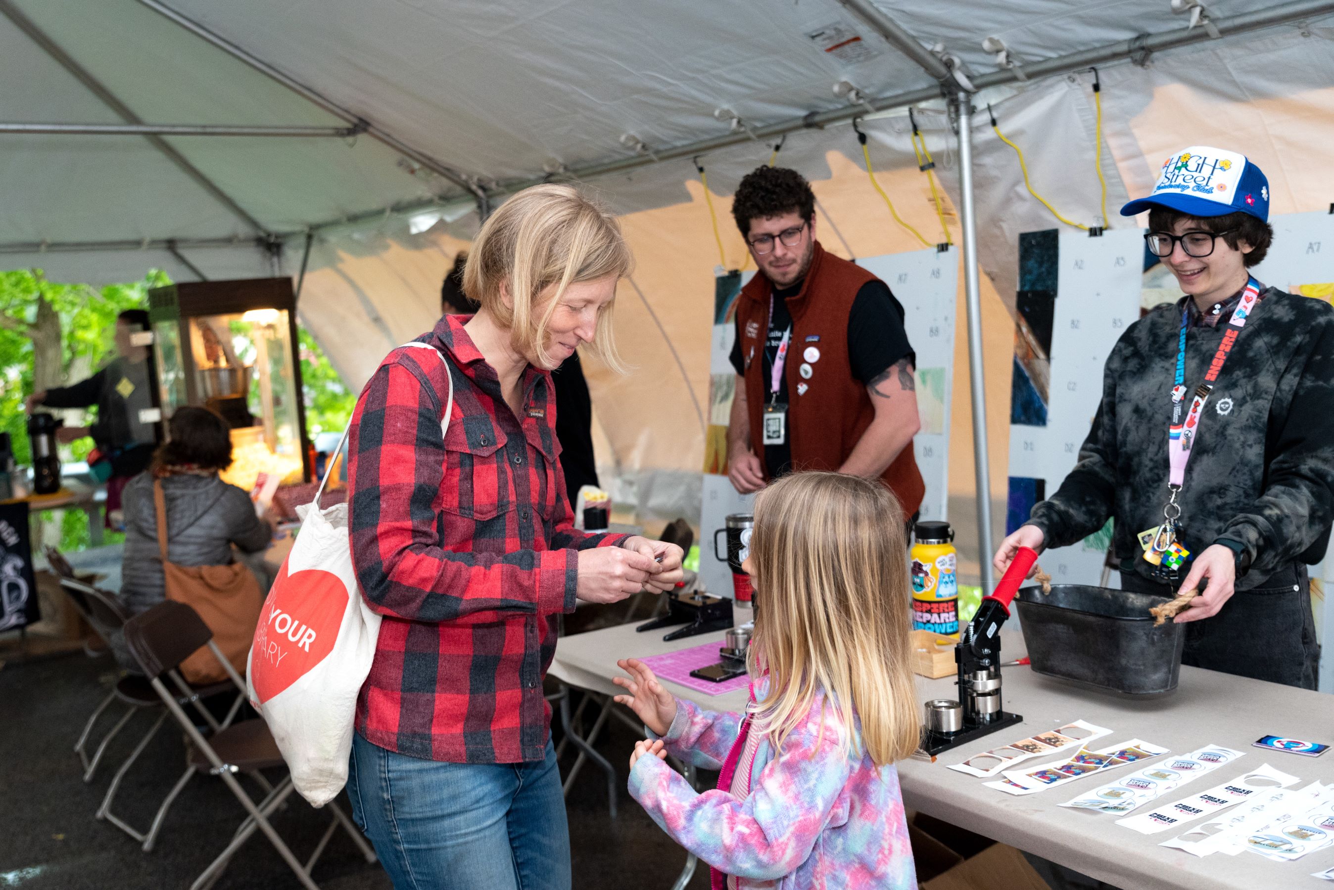 Image for Creative Happening: Family Button Making at the Millvale Music Festival