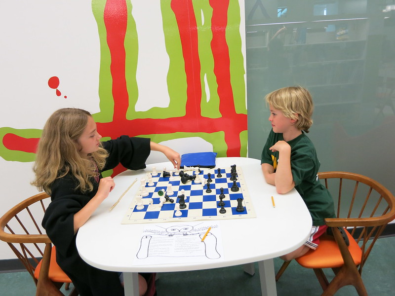Image for Chess at the Library