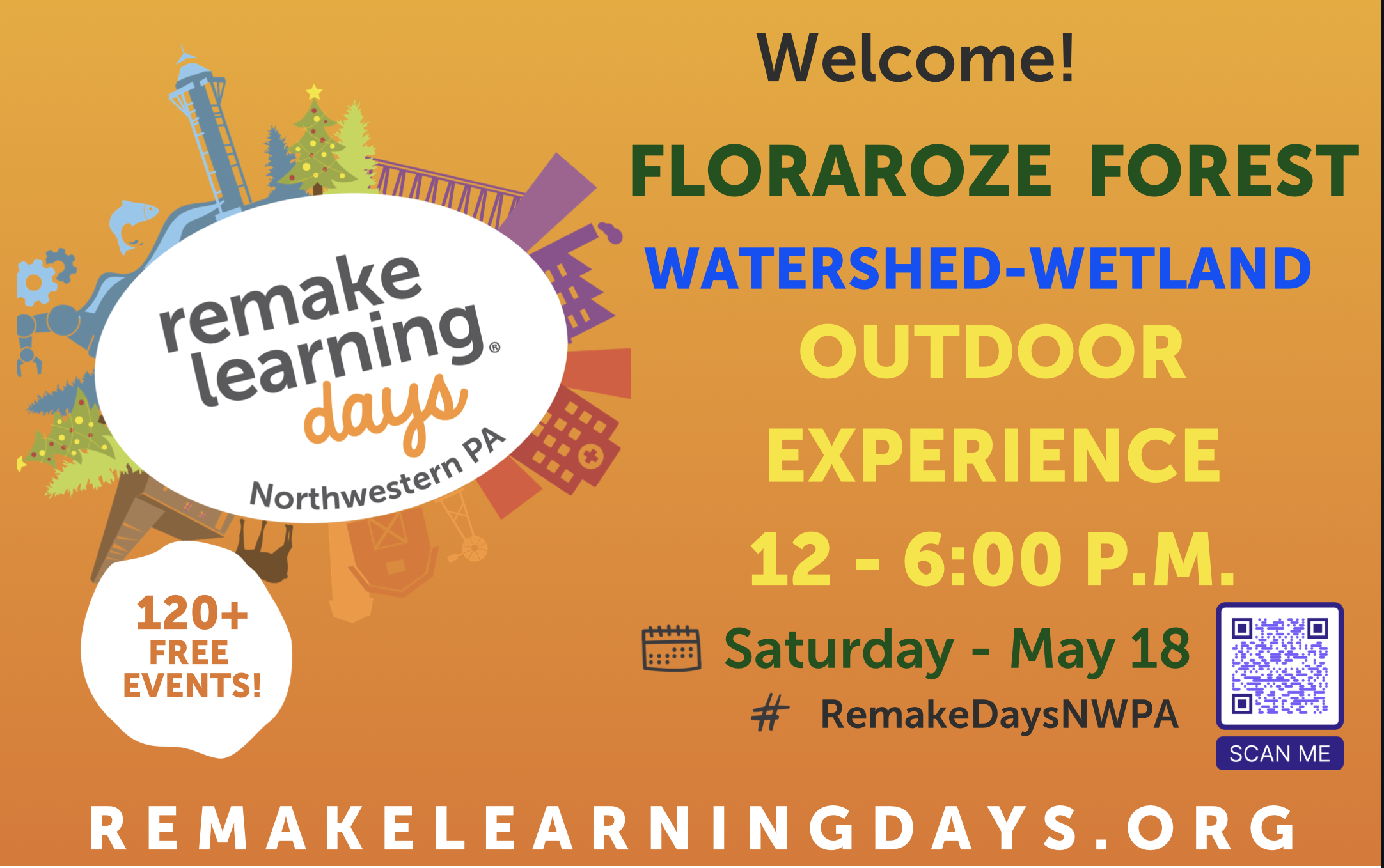 Image for FLORAROZE FOREST WATERSHED-WETLAND OUTDOOR EXPERIENCE & CLIMATE LITERACY EVENT